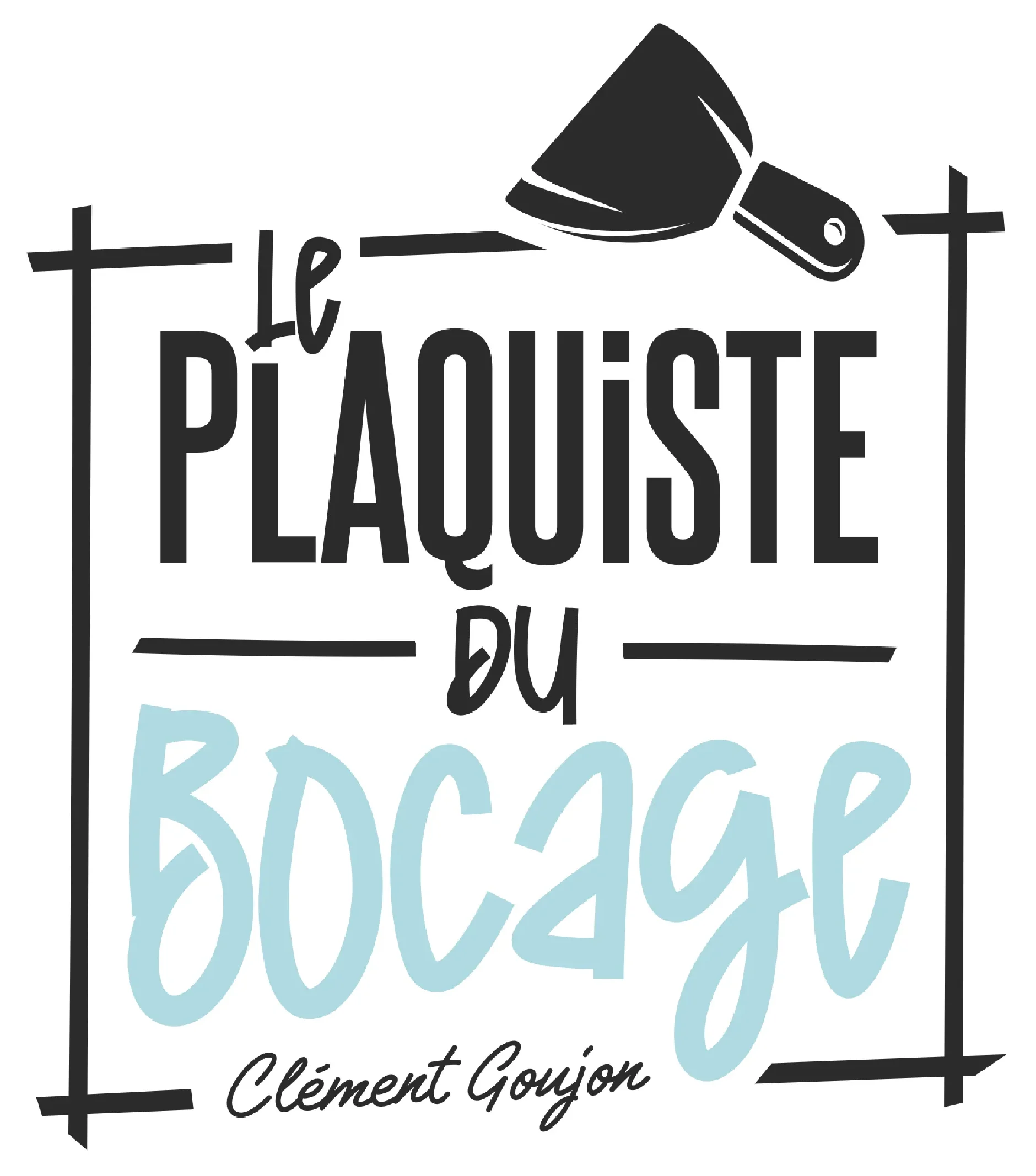 logo plaquiste du bocage sans fond
